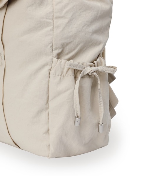 codegraphy(コードグラフィー)の「(Women) Nylon Backpack CBFUWBP001(バックパック/リュック・レディース・LIME/Beige・フリー)」の9枚目の写真