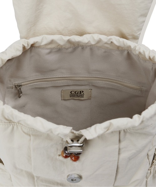 codegraphy(コードグラフィー)の「(Women) Nylon Backpack CBFUWBP001(バックパック/リュック・レディース・LIME/Beige・フリー)」の7枚目の写真