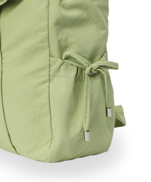 codegraphy(コードグラフィー)の「(Women) Nylon Backpack CBFUWBP001(バックパック/リュック・レディース・LIME/Beige・フリー)」の5枚目の写真