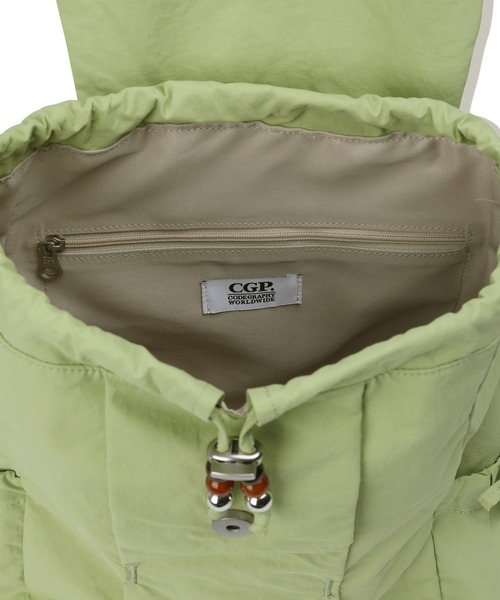 codegraphy(コードグラフィー)の「(Women) Nylon Backpack CBFUWBP001(バックパック/リュック・レディース・LIME/Beige・フリー)」の3枚目の写真