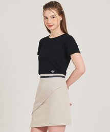 HYEYEONG KIM（ヘヨン キム）の「ロゴTシャツ-ブラック（Tシャツ/カットソー）」