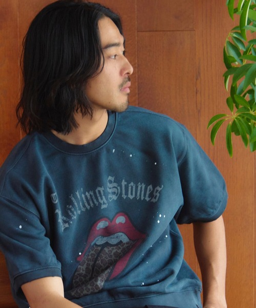 JACKROSE(ジャックローズ)の「B-TRS- Vintage SWT Tee(Tシャツ/カットソー・メンズ・ブラック/ピンク・L/M)」の8枚目の写真