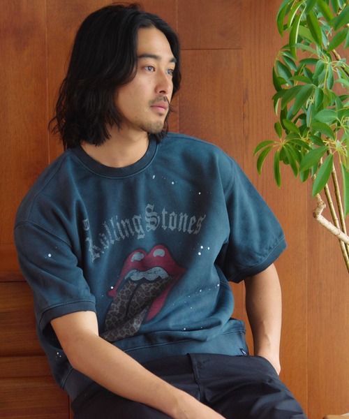 JACKROSE(ジャックローズ)の「B-TRS- Vintage SWT Tee(Tシャツ/カットソー・メンズ・ブラック/ピンク・L/M)」の9枚目の写真