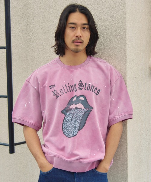 JACKROSE(ジャックローズ)の「B-TRS- Vintage SWT Tee(Tシャツ/カットソー・メンズ・ブラック/ピンク・L/M)」の14枚目の写真