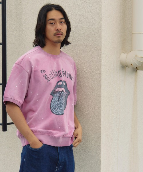 JACKROSE(ジャックローズ)の「B-TRS- Vintage SWT Tee(Tシャツ/カットソー・メンズ・ブラック/ピンク・L/M)」の18枚目の写真