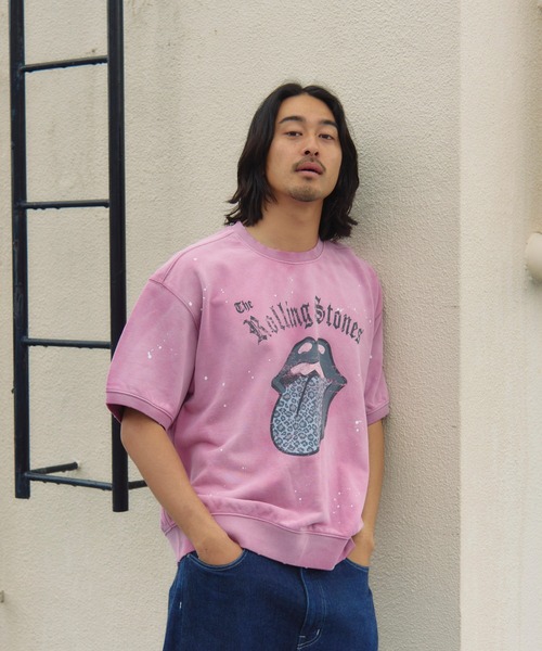 JACKROSE(ジャックローズ)の「B-TRS- Vintage SWT Tee(Tシャツ/カットソー・メンズ・ブラック/ピンク・L/M)」の19枚目の写真
