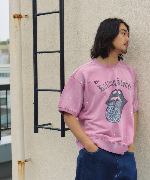 JACKROSE(ジャックローズ)の「B-TRS- Vintage SWT Tee(Tシャツ/カットソー・メンズ・ブラック/ピンク・L/M)」の20枚目の写真
