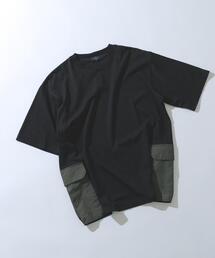 ITEMS URBANRESEARCH | サイドポケットキリカエクルーネックTシャツ(Tシャツ/カットソー)