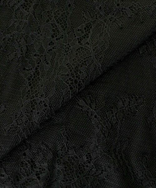 MAJESTIC LEGON（マジェスティックレゴン）の「レースクロスタンク（タンクトップ・レディース・ブラック/アイボリー/オフホワイト・MEDIUM）」の22枚目の写真