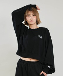 NEW ERA/ニューエラ スウェット クロップド丈 CROPPED SWEAT CREW NECK 15129273/15129274