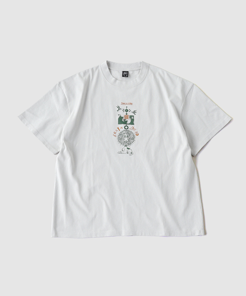 BRAIN DEAD(ブレインデット)の「BRAIN DEAD / ブレインデッド THERE IS A WAY T-SHIRT(Tシャツ/カットソー・メンズ・チャコールグレー・LARGE/MEDIUM)」の1枚目の写真