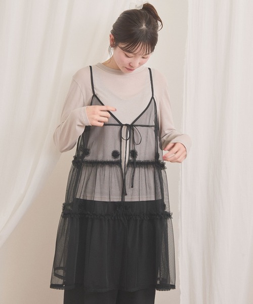 fig London(フィグロンドン)の「Hazel cami dress(ワンピース・レディース・ホワイト/ブラック・FREE)」の22枚目の写真