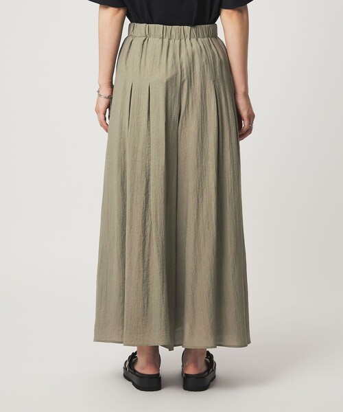 green label relaxing(グリーンレーベルリラクシング)の「【WEB限定】<at ease>ボイル キュロット パンツ(その他パンツ・レディース・コバルトブルー/オリーブ/ダークグレー・FREE/SHORT)」の6枚目の写真