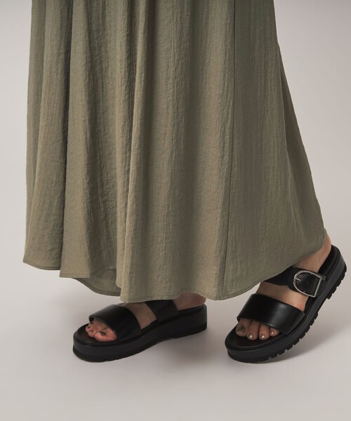 green label relaxing(グリーンレーベルリラクシング)の「【WEB限定】<at ease>ボイル キュロット パンツ(その他パンツ・レディース・コバルトブルー/オリーブ/ダークグレー・FREE/SHORT)」の8枚目の写真
