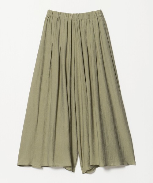 green label relaxing(グリーンレーベルリラクシング)の「【WEB限定】<at ease>ボイル キュロット パンツ(その他パンツ・レディース・コバルトブルー/オリーブ/ダークグレー・FREE/SHORT)」の12枚目の写真