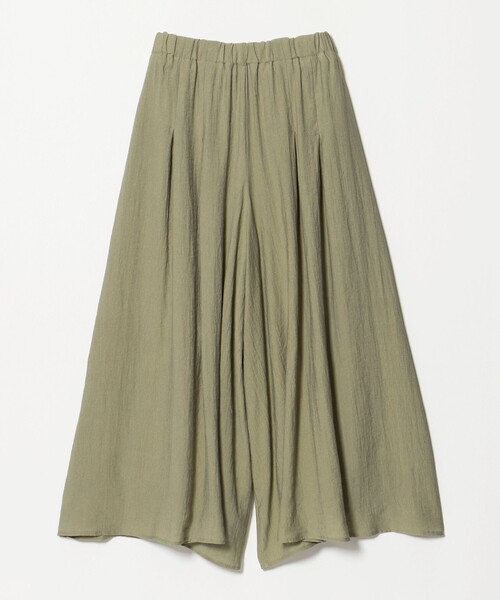 green label relaxing(グリーンレーベルリラクシング)の「【WEB限定】<at ease>ボイル キュロット パンツ(その他パンツ・レディース・コバルトブルー/オリーブ/ダークグレー・FREE/SHORT)」の13枚目の写真