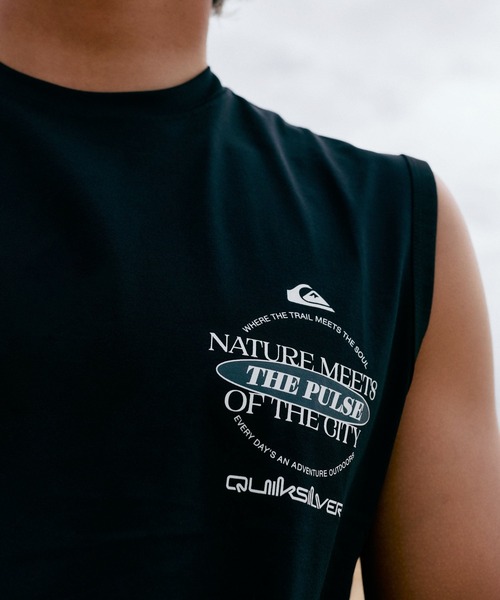 Quiksilver（クイックシルバー）の「QUIKSILVER メンズ QS MEETS SLY タンクトップ 速乾 UPF50+ ストレッチ【2026年夏モデル】（タンクトップ・メンズ・ホワイト/ブラック/ピンク・X-LARGE/LARGE/MEDIUM/SMALL）」の9枚目の写真