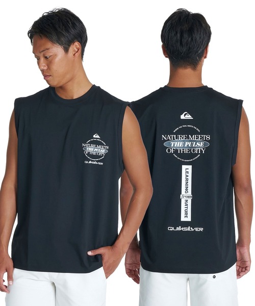 Quiksilver（クイックシルバー）の「QUIKSILVER メンズ QS MEETS SLY タンクトップ 速乾 UPF50+ ストレッチ【2026年夏モデル】（タンクトップ・メンズ・ホワイト/ブラック/ピンク・X-LARGE/LARGE/MEDIUM/SMALL）」の10枚目の写真