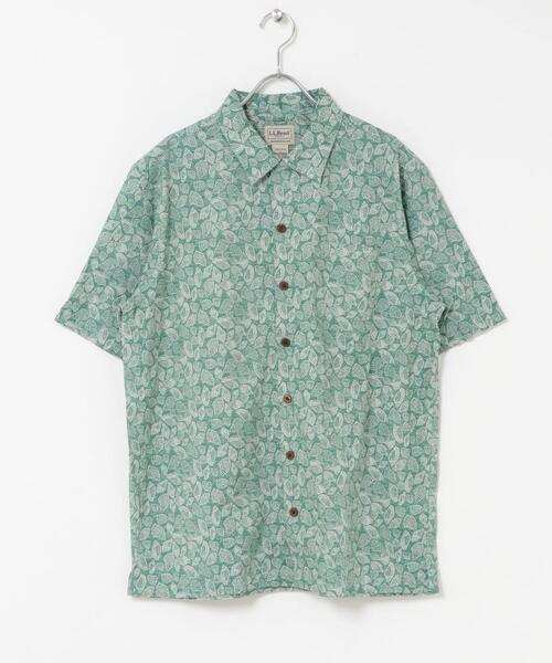 L.L.Bean(エルエルビーン)の「L.L.Bean TROPICS SHIRTS SHORT-SLEEVE(シャツ/ブラウス・メンズ・ネイビー/ブルー系その他/ブルー/グリーン系その他・LARGE/X-LARGE)」の2枚目の写真