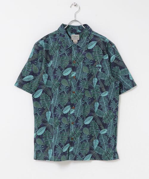 L.L.Bean(エルエルビーン)の「L.L.Bean TROPICS SHIRTS SHORT-SLEEVE(シャツ/ブラウス・メンズ・ネイビー/ブルー系その他/ブルー/グリーン系その他・LARGE/X-LARGE)」の3枚目の写真
