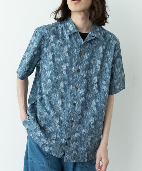 L.L.Bean(エルエルビーン)の「L.L.Bean TROPICS SHIRTS SHORT-SLEEVE(シャツ/ブラウス・メンズ・ネイビー/ブルー系その他/ブルー/グリーン系その他・LARGE/X-LARGE)」の4枚目の写真