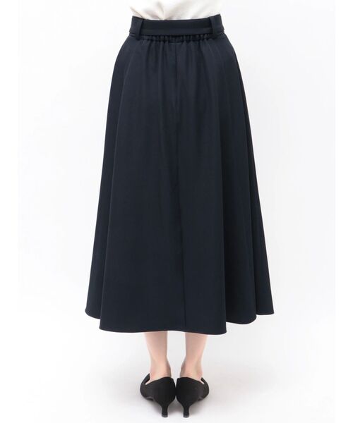 TONAL(トーナル)の「フロントリボンフレアスカート(スカート・レディース・ブラウン/ネイビー・SMALL/MEDIUM)」の15枚目の写真