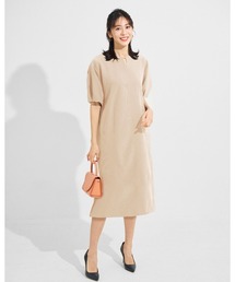 ライトWクロス・コクーンワンピース