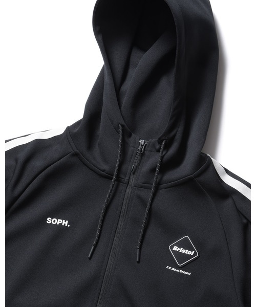F.C.Real Bristol(エフシーレアルブリストル)の「TRAINING TRACK ZIP-UP HOODIE(パーカー・メンズ・カモフラージュ/ブラック/ピンク・SMALL/XX-LARGE/X-LARGE/LARGE/MEDIUM)」の7枚目の写真