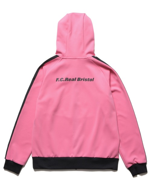 F.C.Real Bristol(エフシーレアルブリストル)の「TRAINING TRACK ZIP-UP HOODIE(パーカー・メンズ・カモフラージュ/ブラック/ピンク・SMALL/XX-LARGE/X-LARGE/LARGE/MEDIUM)」の9枚目の写真