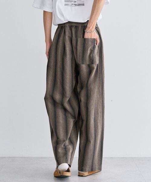 CRAFT STANDARD BOUTIQUE(クラフトスタンダードブティック)の「総柄イージーパンツ(その他パンツ・メンズ・ベージュ/ブラック・L/M)」の6枚目の写真