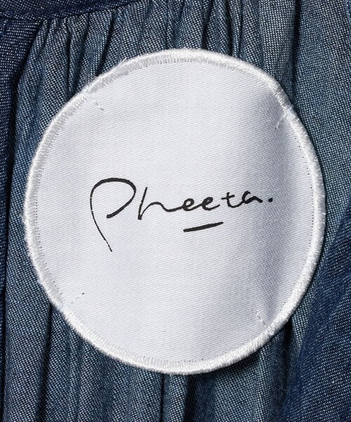 Pheeta(フィータ)の「<Pheeta>Trinity デニム オールインワン / 016C-63D(ワンピース・レディース・ブラック/ネイビー・2/1)」の21枚目の写真