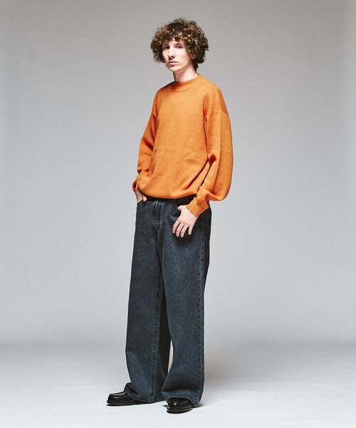 Levi's(リーバイス)の「Levi’s(リーバイス) 別注 Baggy Wide Leg デニムパンツ(L30)(デニムパンツ・メンズ・チャコールグレー・36/34/32/30/28)」の14枚目の写真