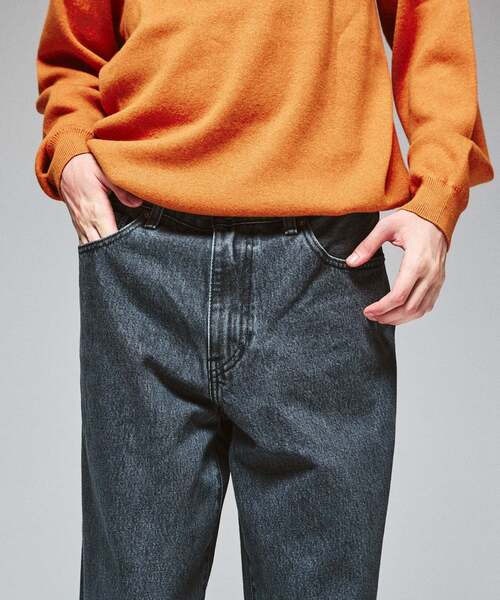 Levi's(リーバイス)の「Levi’s(リーバイス) 別注 Baggy Wide Leg デニムパンツ(L30)(デニムパンツ・メンズ・チャコールグレー・36/34/32/30/28)」の17枚目の写真