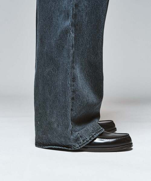 Levi's(リーバイス)の「Levi’s(リーバイス) 別注 Baggy Wide Leg デニムパンツ(L30)(デニムパンツ・メンズ・チャコールグレー・36/34/32/30/28)」の18枚目の写真