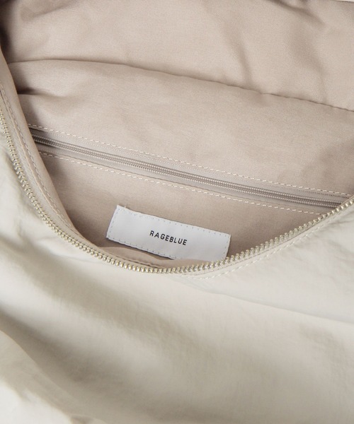 RAGEBLUE(レイジブルー)の「ARCH ZIP ROUND SHOULDER BAG/アーチZIPラウンドショルダーバッグ(ショルダーバッグ・メンズ・その他14/ブラック・FREE)」の13枚目の写真