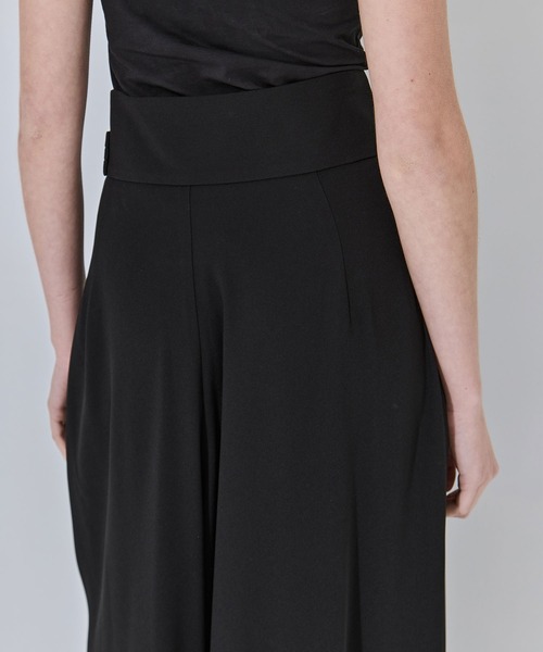 UJOH（ウジョー）の「【UJOH/ウジョー】別注 Wrap Culottes（スラックス・レディース・グレー/ブラック・3/2）」の14枚目の写真