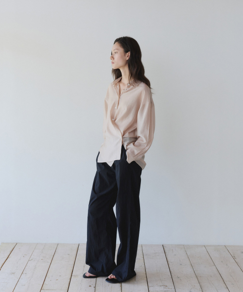 YEARNING（イヤニング）の「EASY STRING COTTON PANTS, BLACK（その他パンツ・レディース・その他・FREE）」の2枚目の写真