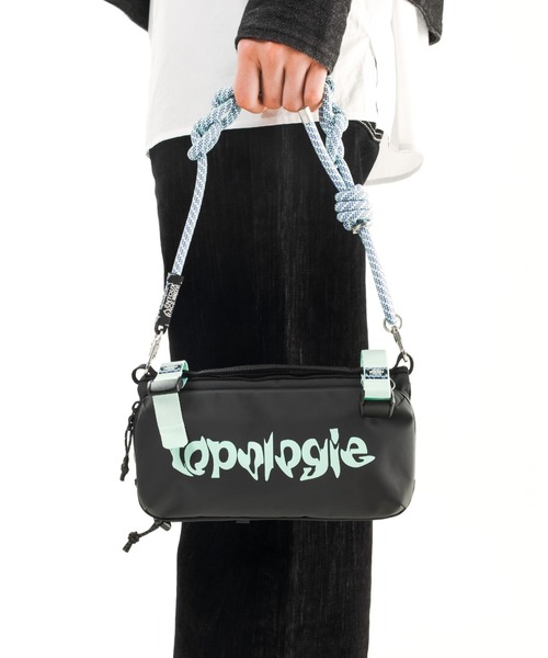 Topologie（トポロジー）の「Topologie x Cafe du Cycliste 8.0mm Rope（スマホグッズ・レディース・ブラック×グリーン/ピンク・FREE）」の10枚目の写真