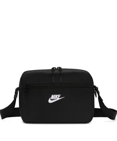 NIKE(ナイキ)の「ナイキ ヘリテージ クロスボディバッグ 2.0 (4L) / Nike Heritage Crossbody Bag 2.0 (4L) IB4378-010 Black(ボディバッグ/ウエストポーチ・メンズ・ブラック・ONE SIZE)」の1枚目の写真