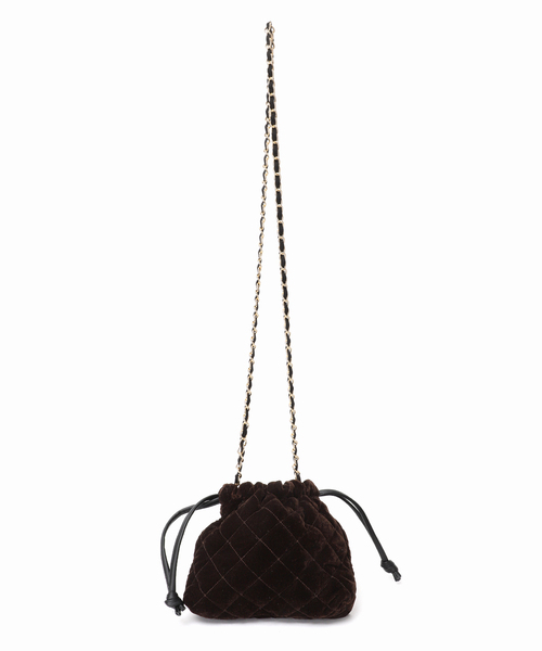 Spick & Span（スピックアンドスパン）の「《別注カラー有り / 》MALUS / マリュス Mini shoulder pouch（ショルダーバッグ・レディース・ブラック/ブラウン・FREE）」の19枚目の写真