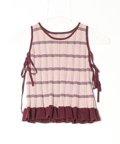 MEDI PURIPURI SHORT KNIT TOP（Tシャツ/カットソー）｜Ameri（アメリ
