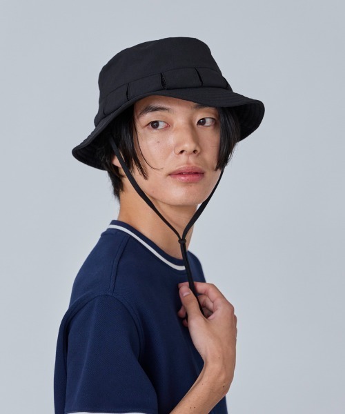OVERRIDE(オーバーライド)の「OVERRIDE REP BREEZY BOONIE HAT / オーバーライド(ハット・メンズ・ライトグレー/ブラウン/ブラック・59cm)」の15枚目の写真