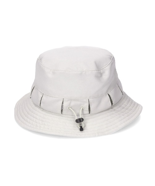 OVERRIDE(オーバーライド)の「OVERRIDE REP BREEZY BOONIE HAT / オーバーライド(ハット・メンズ・ライトグレー/ブラウン/ブラック・59cm)」の5枚目の写真