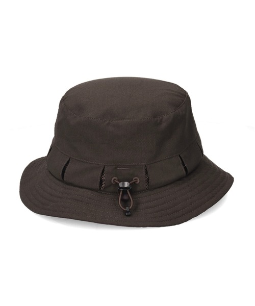 OVERRIDE(オーバーライド)の「OVERRIDE REP BREEZY BOONIE HAT / オーバーライド(ハット・メンズ・ライトグレー/ブラウン/ブラック・59cm)」の12枚目の写真