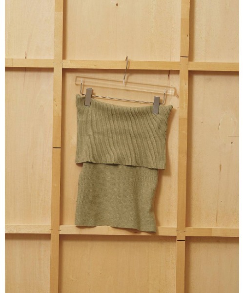 TODAYFUL（トゥデイフル）の「Seamless Offshoulder Knit 12610531（ニット/セーター・レディース・ブラック/ライトグリーン/ブラウン・FREE）」の11枚目の写真