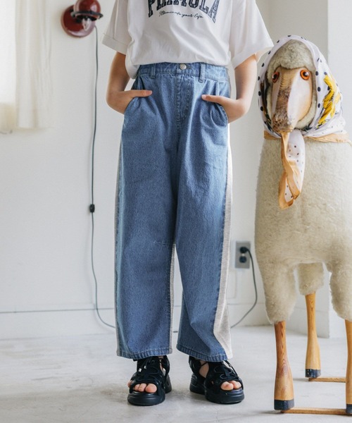GLOBAL WORK(グローバルワーク)の「GOODデニムコクーンアソートパンツ/1042913(デニムパンツ・キッズ・ブラック/ブラウン/ブルー系その他・130cm/140cm/150cm/160cm)」の18枚目の写真