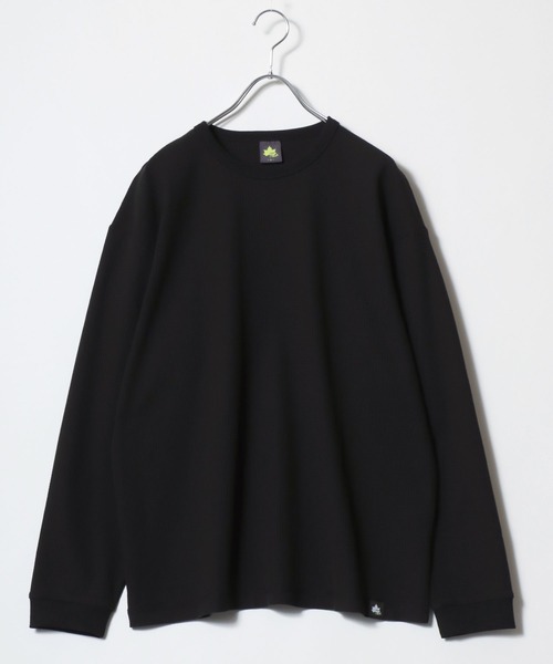 LOGOS(ロゴス)の「2026AW LOGOS/ロゴス ワッフル サーマル 無地 吸汗速乾 ロングスリーブTシャツ 長袖ロンT レディース メンズ(Tシャツ/カットソー・メンズ・ホワイト/ブラック/オリーブ/カーキ/ネイビー・M/L/LL)」の15枚目の写真