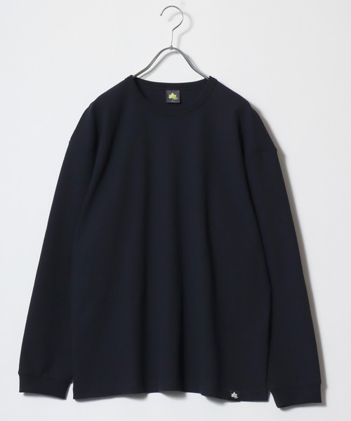 LOGOS(ロゴス)の「2026AW LOGOS/ロゴス ワッフル サーマル 無地 吸汗速乾 ロングスリーブTシャツ 長袖ロンT レディース メンズ(Tシャツ/カットソー・メンズ・ホワイト/ブラック/オリーブ/カーキ/ネイビー・M/L/LL)」の17枚目の写真