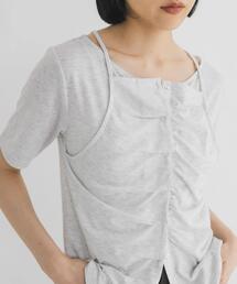 KBF | アシメタックレイヤードTEE(Tシャツ/カットソー)