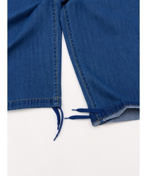 THE TOKYO(ザトウキョウ)の「【in・stru(men-tal)./ インストールメンタル】I17PT032 COTTON TENCEL DENIM BAGGY PANTS /Maison MIHARAYASUHIRO/メゾンミハラヤスヒロ(デニムパンツ・メンズ・ブラック/インディゴブルー・44/46)」の6枚目の写真
